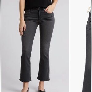 Madewell mid rise kick out jeans